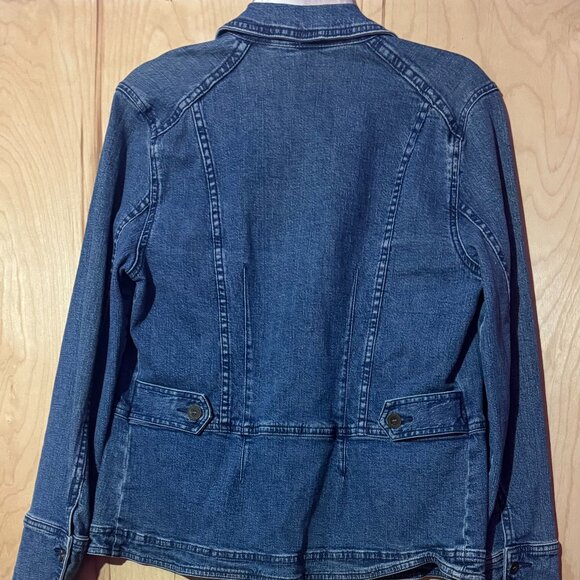 Christopher & Banks Jeans Jacket Size S - Picture 2 of 2
